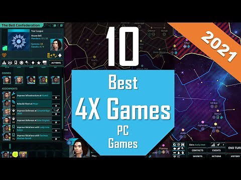 Best 4X-STRATEGY Games 2021 | TOP10 4X Strategy PC Games