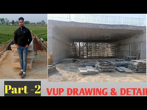 | VUP - Vehicle underpass | DRAWING FULL DETAILS | BASIC KNOWLEDGE|