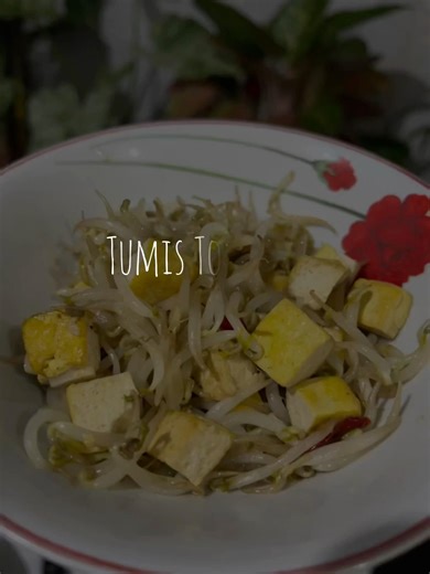 RESEP TUMIS TOGE TAHU PRAKTIS & ENAK | Menu Masakan Rumahan Sehari-hari #shorts