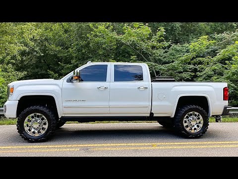 Leveled 2016 Duramax Denali on Mud Grapplers! (Tow Rig)