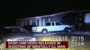 Dash cam video shows moments before police shooting