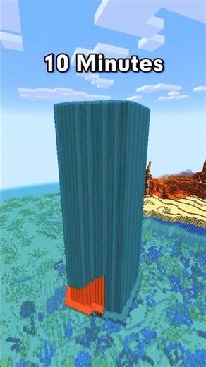 minecraft | but lava tower #gaming