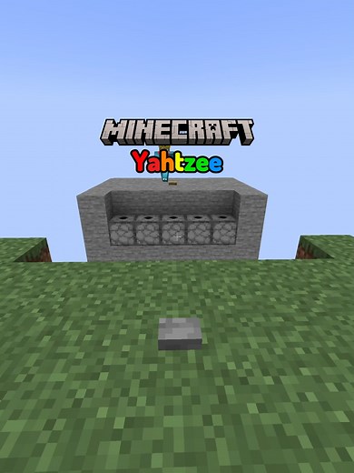 Minecraft Yahtzee Gameplay: Color Matching Fun