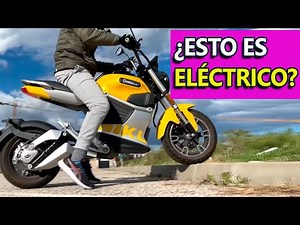 MIKU SUPER 125 | Sunra's New Electric Motorcycle. Test Drive in Spanish