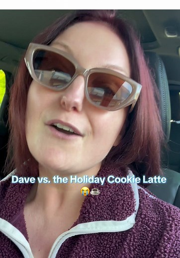 Dave vs. the holiday cookie latte ❄️😂 We finally made it to our first Dutch holiday drink test—full taste test is in our last video (also linked in the description). Stay for the bloopers… they’re so us. @Dutch Bros Coffee #HolidayDrinks #DutchBros #CouplesContent #TasteTest #HolidaySeason