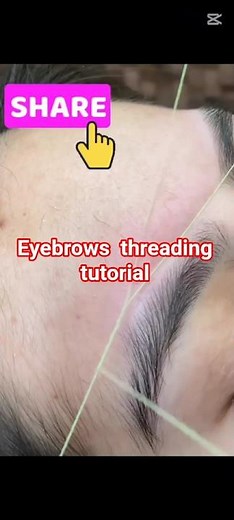 How to do Eyebrow Threading: Techniques and Tips #eyelashes#browstylist#eyebrows #brows