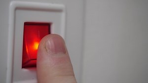 Switching On Off Red Button Concept Stock Footage Video (100% Royalty-free) 1067393753 | Shutterstock