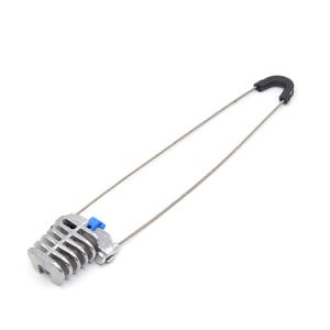 [Hot Item] PAM08 Metal Optical Cable Tension Clamp Figure 8 Cable Clamp Aluminum Alloy Tension Clamp