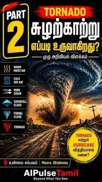 🌪️ How Does a Tornado Form? PART -2 #shorts #aipulsetamil #viral #viralvideo #short