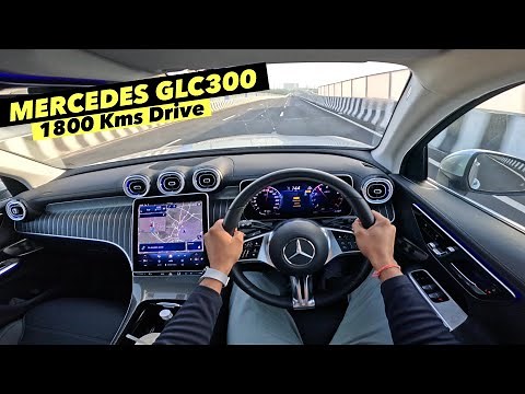 All New Mercedes GLC300 Drive Review 2025: Performance, mileage & Comfort Test - New Price ?