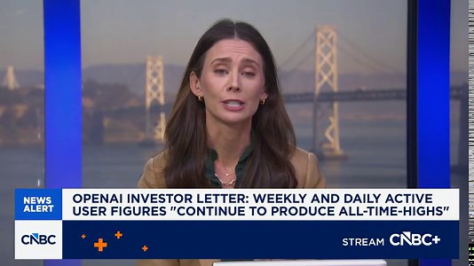 OpenAI Investor Letter: Weekly and daily active user figures 'continue to produce all-time highs'