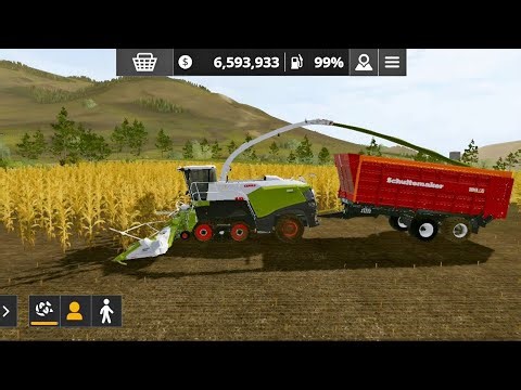 Fs 20 Harvesting Corn & Make Chaff | Farming Simulator 20 Gameplay - Timelapse #fs20
