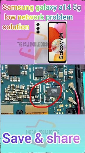 Samsung A14 Low Network Problem 100% Solution. #the_call_mobile_doctor