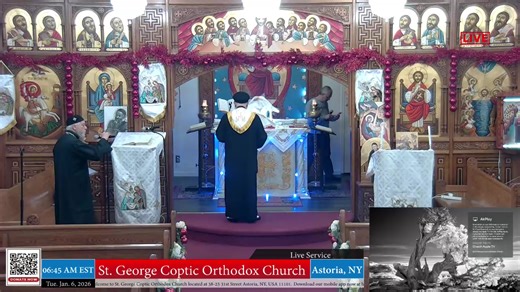 St. George Coptic Orthodox Church of Astoria, NY - Live Service � Visit us at www.stgeorgeastoria.church | St. George Coptic Orthodox Church - Astoria, NY