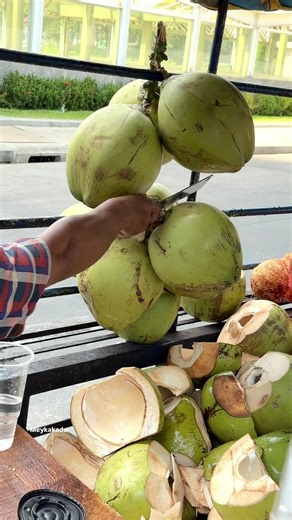 Amazing Fresh Coconut Cutting Techniques