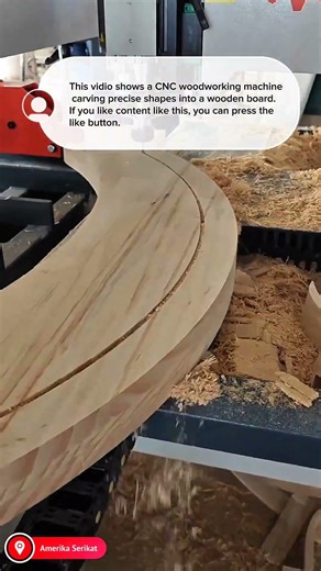 CNC Wood Carving Machine | Precision Automated Wood Cutting Process
