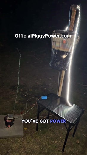 Charcoal and water = Power?