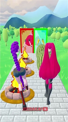GTA V Build a New Queen Run Rumi vs Mira Funny Epic Challenge! #mira #rumi