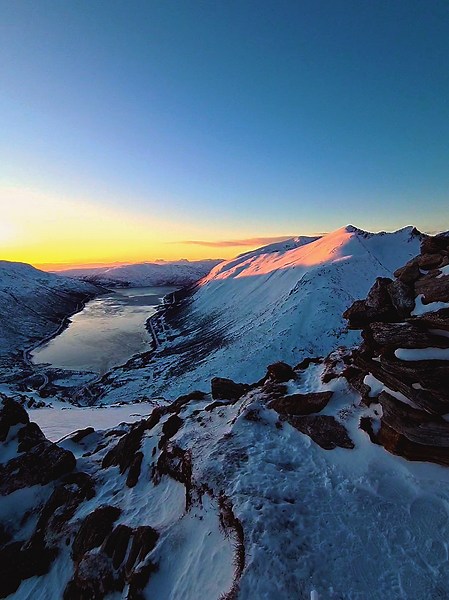 Lyden av Nord Norge ❄️ #hiking #visitnorway #tiktok #landscape #viral