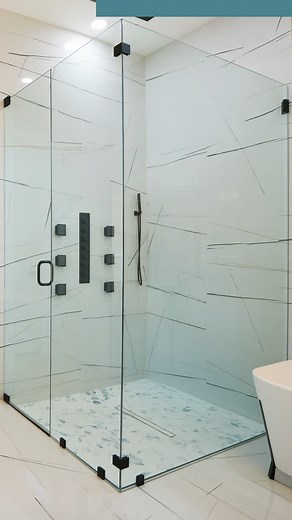 1.8K views | The difference? Precision installation, premium materials, and frameless design  Ready to upgrade your bathroom? #ShowerUpgrade #MYShowerDoor #BeforeAfter #CustomGlass #BathroomRenovation #RefinedSpaces #PrecisionMatters | MY Shower Door | Facebook