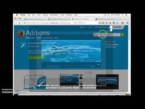 Enhancer for Youtube - One of the best extension for Youtube - Firefox - Mac Os X