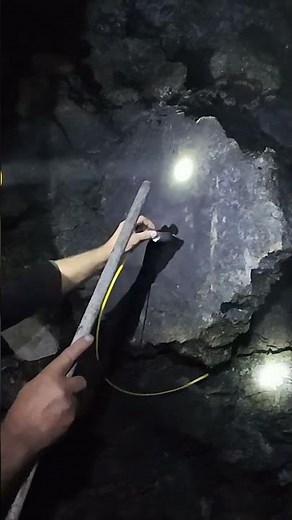 Controlled Blast in an Underground Mine