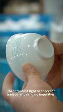How Linglong Porcelain is Made? Part 6: The Final Judgment: Strict Selection for Perfection