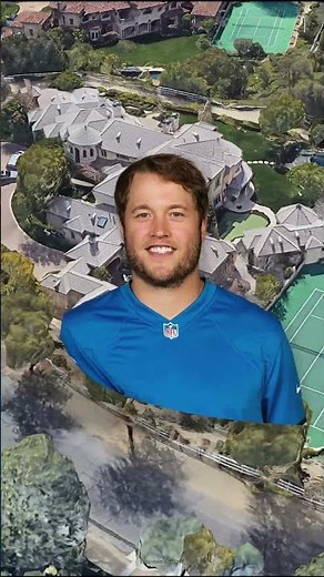 Matthew Stafford's house is as big as… a kingdom!
