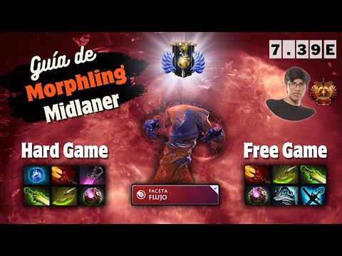 EL HÉROE MÁS ROTO DEL JUEGO: DESINSTALA DOTAS CON MORPHLING MID DE MAGIA (Guía 7.39e) #dota2