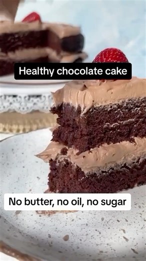 The best healthy cake with no butter, no oil, and no sugar! | The Big Man's World
