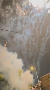 Aftershock 100s salute Firework | Blue Sky