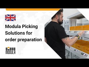 Modula Picking Solutions for Order Preparation