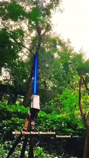 గొడ్డలి,రంపం vs లేజర్ మెషిన్ ? Laser Logging Machine #telugu #telugushorts #teluguvideo #top10