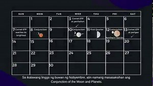 Here are some astronomical events to look forward to this November 2021. Let us look up and share the sky in the comfort of our homes. Enjoy and stay safe! ✨ Visit https://www.pagasa.dost.gov.ph/astronomy/astronomical-diary for more information. Clear skies! 🤩 | DOST-PAGASA