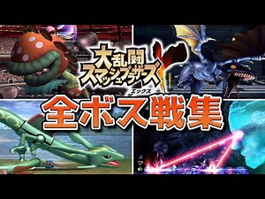 【スマブラX】大乱闘スマッシュブラザーズX 全ボス戦集【亜空の使者】