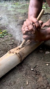 Bamboo Fire Plough #fireplow | Dalem Gumino