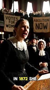 Susan B. Anthony — The Woman Who Fought for the Vote.