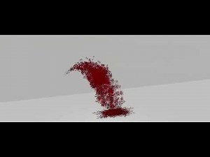 Blood particle system Unity V1