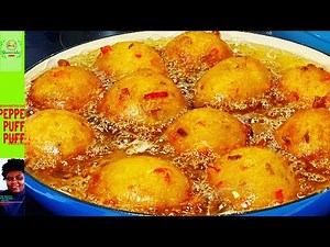 PERFECT NIGERIAN PEPPERED PUFF PUFF RECIPE / STEP BY STEP PEPPER PUFF PUFF
