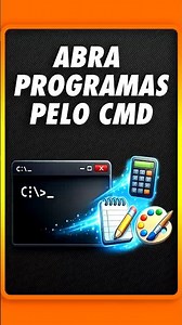 How to open any program using CMD (Command Prompt)