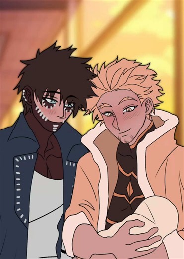 Dabi’s and Hawk’s unexpected child🫣💅 You guys can create more unexpected pairing on the ISEKAI ZERO app!! . . . #mha #anime #hawks #dabi #myhero