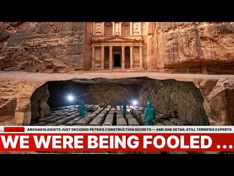 Archaeologists Just Decoded Petra's Construction Secrets — And One Detail Still Terrifies Experts