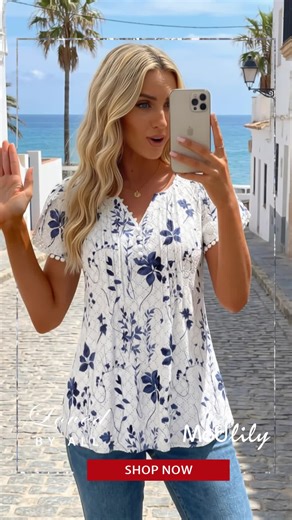 Want a top that flatters and feels comfy? Check out our collection with rich styles, soft fabrics, and tummy-hiding details. Say no to subpar imitations. Shop now and get a discount! | Modlily