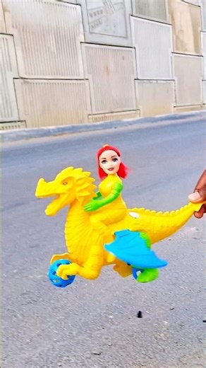 My new 311 remote wala dragon with cute girl toy Unboxing #shorts