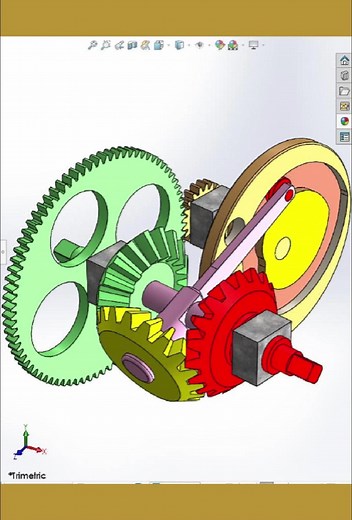 Cam and Gear Mechanism