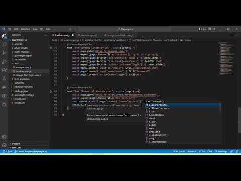 #Tutorials 12 || how to handle shadow root element || Playwright Java Script