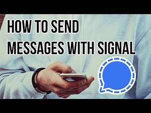 How to send messages with Signal