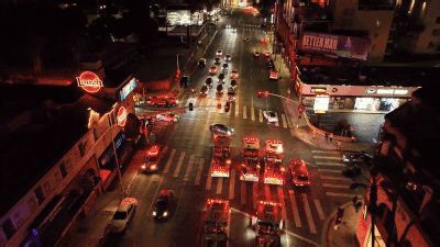 Dramatic Drone Footage Shows Aerial Fire Crews Tackling 'Fast-Growing' Fire in Hollywood Hills