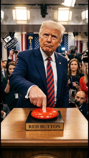 Trump Pressed The Button… And This Happened 😂💀#TrumpMeme #PoliticalMeme