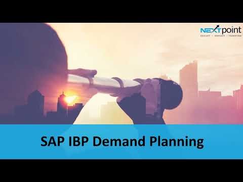 SAP IBP Demand Planning Overview